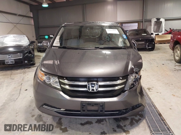 2015 Honda Odyssey EX-L with VIN 5FNRL5H65FB126479, listed as a IAAI auction lot 38993955 with 196,199 mi miles and . Bid and sale history available at carsss.com. Image 12.