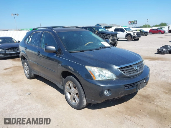 2007 Lexus RX 400h z VIN JTJGW31U472002345, wystawiony jako IAAI lot #42316771 z przebiegiem 196 551 mil mil oraz . Historia ofert i sprzedaży dostępna na DreamBid. Obrazek 1.