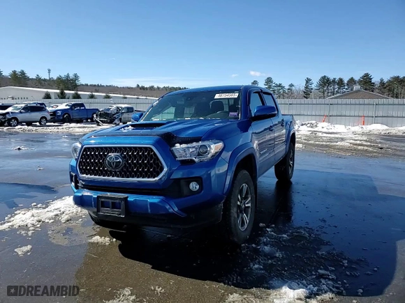 2018 Toyota Tacoma SR with VIN 3TMCZ5AN4JM126158, listed as a Copart auction lot 46754565 with 33,566 mi miles and Salvage Title. Bid and sale history available at carsss.com. Image 11.