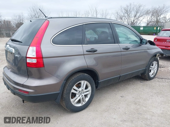 2010 Honda CR-V EX with VIN 3CZRE4H5XAG707176, listed as a IAAI auction lot 41958675 with 112,237 mi miles. Bid and sale history available at carsss.com. Image 4.