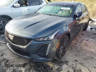 2022 Cadillac CT5 Sport with VIN 1G6DP5RK1N0120432, listed as a Copart auction lot 76543334 with 0 mi miles and Non Repairable. Bid and sale history available at carsss.com. Image 1.