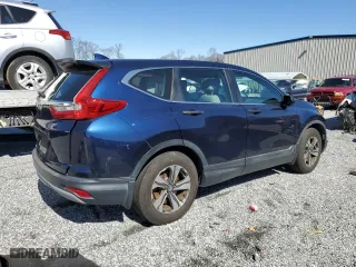 2018 Honda CR-V LX with VIN 2HKRW5H38JH405657, listed as a Copart auction lot 49294365 with 115,234 mi miles and Salvage Title. Bid and sale history available at carsss.com. Image 3.