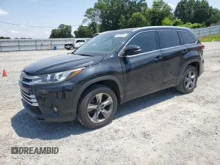 2018 Toyota Highlander Limited with VIN 5TDYZRFH6JS237407, listed as a Copart auction lot 59730215 with 137,262 mi miles and Salvage title. Bid and sale history available at DreamBid. Image 1.