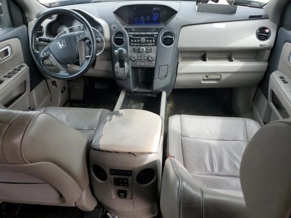 2014 Honda Pilot EX-L with VIN 5FNYF3H56EB021608, listed as a Copart auction lot 49844975 with 149,662 mi miles and Salvage Title. Bid and sale history available at carsss.com. Image 8.