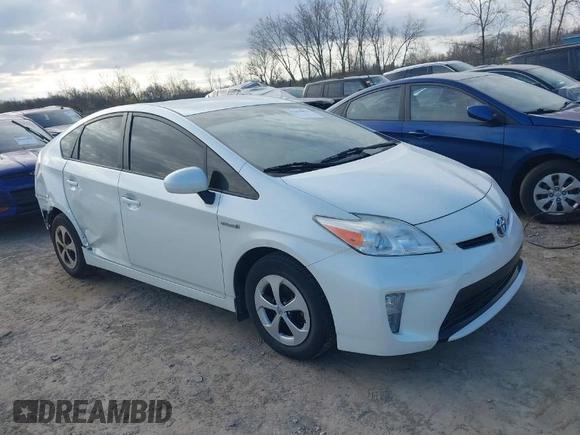 2015 Toyota Prius Four with VIN JTDKN3DU3F0428887, listed as a IAAI auction lot 41859852 with 108,595 mi miles. Bid and sale history available at carsss.com. Image 1.