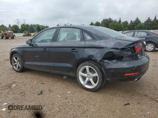 2015 Audi A3 Premium with VIN WAUACGFF9F1061797, listed as a Copart auction lot 61190735 with 78,951 mi miles and Salvage title. Bid and sale history available at DreamBid. Image 2.