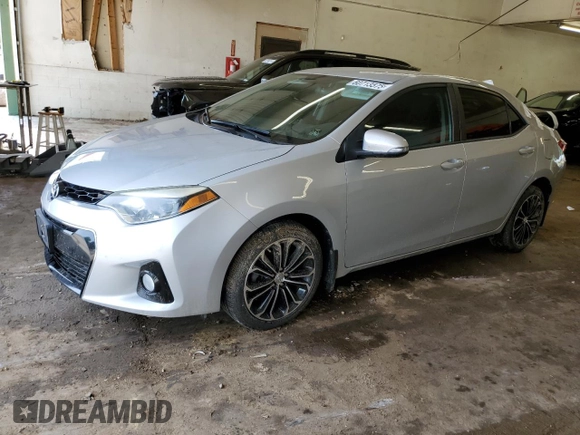 2016 Toyota Corolla L with VIN 2T1BURHE5GC557312, listed as a Copart auction lot 60713575 with 53,067 mi miles and Salvage title. Bid and sale history available at DreamBid. Image 1.