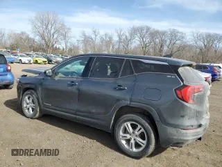 2020 GMC Terrain SLE with VIN 3GKALTEVXLL201207, listed as a Copart auction lot 49579025 with 60,033 mi miles and Salvage title. Bid and sale history available at DreamBid. Image 2.