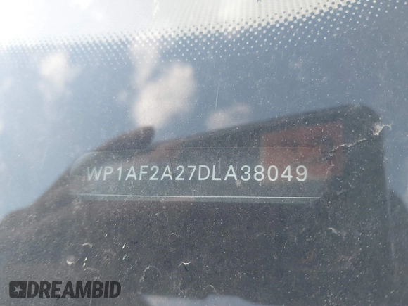 2013 Porsche Cayenne Diesel with VIN WP1AF2A27DLA38049, listed as a IAAI auction lot 41848489 with 103,292 mi miles and . Bid and sale history available at DreamBid. Image 9.