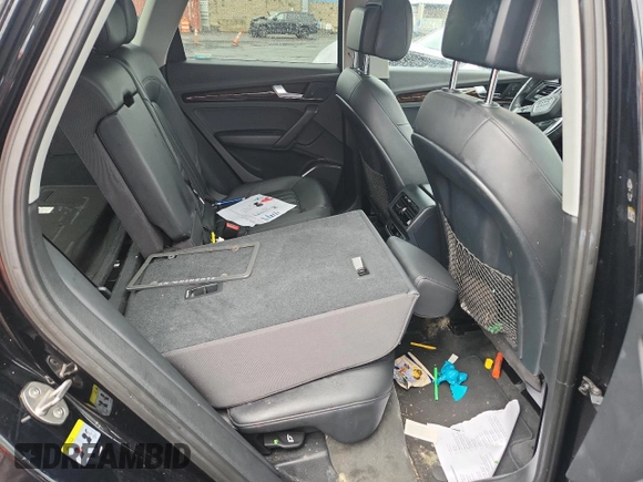 2018 Audi Q5 Premium with VIN WA1ANAFY0J2175633, listed as a Copart auction lot 63984335 with 79,084 mi miles and Salvage title. Bid and sale history available at DreamBid. Image 10.