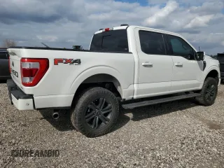 2022 Ford F-150 XL with VIN 1FTFW1E85NFA47493, listed as a Copart auction lot 44168765 with 50,530 mi miles and Clean Title. Bid and sale history available at DreamBid. Image 3.