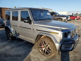 2019 Mercedes-Benz G 63 AMG with VIN WDCYC7HJ5KX326462, listed as a Copart auction lot 44461785 with 38,003 mi miles and Salvage Title. Bid and sale history available at DreamBid. Image 4.