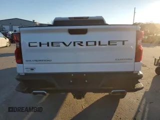 2024 Chevrolet Silverado 1500 Custom Trail Boss with VIN 3GCUDCED9RG110122, listed as a Copart auction lot 87020134 with 9,159 mi miles and Salvage Title. Bid and sale history available at carsss.com. Image 6.