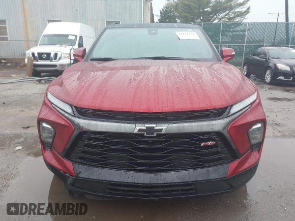 2023 Chevrolet Blazer RS z VIN 3GNKBKRS4PS213093, wystawiony jako IAAI lot #41111731 z przebiegiem 16 435 mil mil oraz . Historia ofert i sprzedaży dostępna na DreamBid. Obrazek 12.