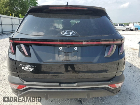 2023 Hyundai Tucson SEL with VIN 5NMJB3AE2PH276748, listed as a Copart auction lot 53866044 with 16,960 mi miles and Salvage Title. Bid and sale history available at carsss.com. Image 6.