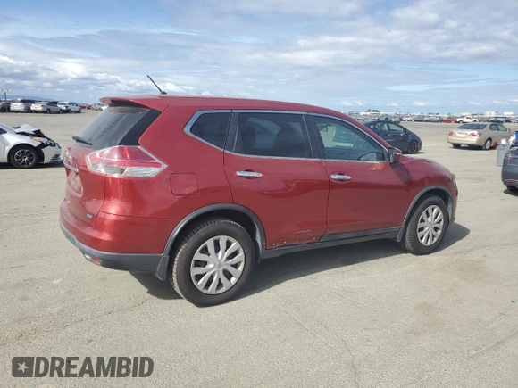 2014 Nissan Rogue SV with VIN 5N1AT2MT7EC762559, listed as a Copart auction lot 54693645 with 82,506 mi miles and Clean Title. Bid and sale history available at carsss.com. Image 3.