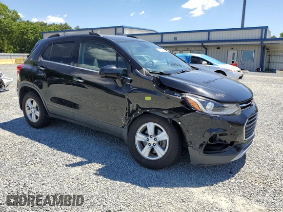 2020 Chevrolet Trax LT with VIN 3GNCJPSB6LL127304, listed as a Copart auction lot 58352545 with Not provided miles and Salvage title. Bid and sale history available at DreamBid. Image 4.
