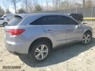 2015 Acura RDX with VIN 5J8TB4H36FL005595, listed as a Copart auction lot 49228855 with 95,344 mi miles and Salvage Title. Bid and sale history available at carsss.com. Image 3.