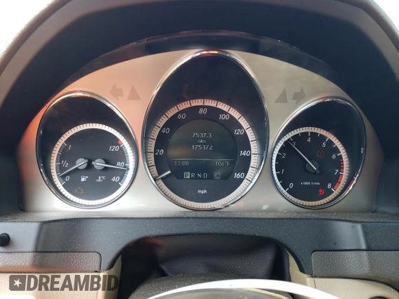 2009 Mercedes-Benz C 300 Sport with VIN WDDGF54X39R053551, listed as a Copart auction lot 62037465 with 175,372 mi miles and Salvage title. Bid and sale history available at DreamBid. Image 9.