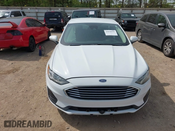 2019 Ford Fusion Hybrid SE with VIN 3FA6P0LU6KR267365, listed as a IAAI auction lot 42030525 with 95,401 mi miles. Bid and sale history available at carsss.com. Image 12.