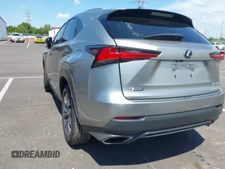 2020 Lexus NX 300 F Sport with VIN JTJJARBZXL2171569, listed as a IAAI auction lot 42700729 with 60,200 mi miles and . Bid and sale history available at DreamBid. Image 3.