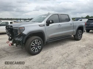 2024 GMC Sierra 1500 AT4 with VIN 3GTUUEEL0RG293378, listed as a Copart auction lot 54862655 with 12,437 mi miles and Salvage title. Bid and sale history available at DreamBid. Image 1.