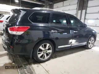 2015 Nissan Pathfinder S with VIN 5N1AR2MMXFC681953, listed as a Copart auction lot 80272294 with 103,942 mi miles and Salvage title. Bid and sale history available at DreamBid. Image 3.