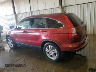 2011 Honda CR-V EX-L with VIN JHLRE4H74BC022251, listed as a Copart auction lot 54126755 with 210,283 mi miles and Salvage Title. Bid and sale history available at carsss.com. Image 2.