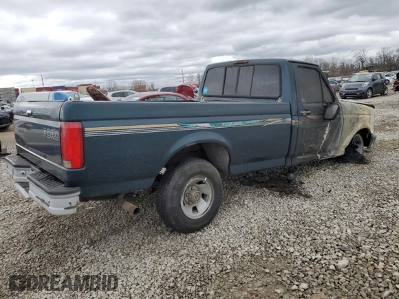 1995 Ford F-150 with VIN 1FTEF15Y4SLA23999, listed as a Copart auction lot 50079355 with 0 mi miles and Non Repairable. Bid and sale history available at carsss.com. Image 3.