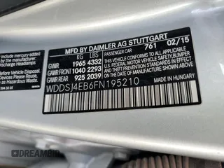 2015 Mercedes-Benz CLA 250 with VIN WDDSJ4EB6FN195210, listed as a Copart auction lot 52915925 with 71,555 mi miles and Salvage Title. Bid and sale history available at DreamBid. Image 14.