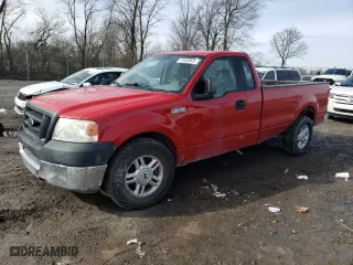 2005 Ford F-150 XL with VIN 1FTRF12225NA49687, listed as a Copart auction lot 44303845 with 83,817 mi miles and Clean Title. Bid and sale history available at carsss.com. Image 1.