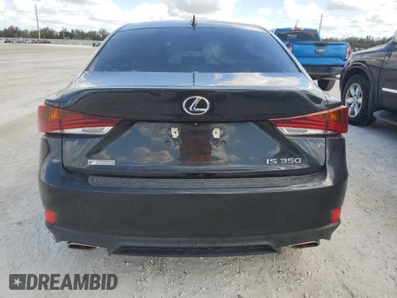 2020 Lexus IS with VIN JTHGZ1B2XL5036485, listed as a Copart auction lot 78312694 with 42,704 mi miles and Non Repairable. Bid and sale history available at carsss.com. Image 6.
