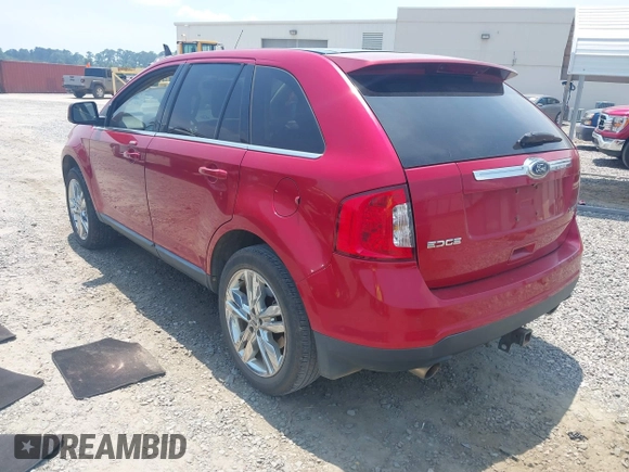 2011 Ford Edge Limited with VIN 2FMDK3KC4BBA49851, listed as a IAAI auction lot 42341912 with 165,000 mi miles and . Bid and sale history available at DreamBid. Image 3.