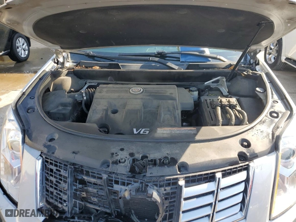 2015 Cadillac SRX Luxury Collection with VIN 3GYFNBE30FS595549, listed as a Copart auction lot 53300615 with 80,155 mi miles and Salvage Title. Bid and sale history available at carsss.com. Image 12.