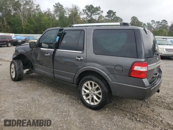2017 Ford Expedition Limited with VIN 1FMJU1KT2HEA05149, listed as a Copart auction lot 79551964 with 116,570 mi miles and Salvage title. Bid and sale history available at DreamBid. Image 2.