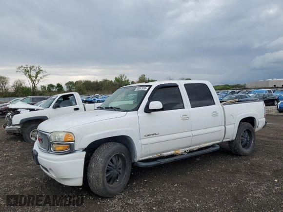2005 GMC Sierra Denali z VIN 2GTEK63NX51184417, wystawiony jako Copart lot #55663955 z przebiegiem 201 401 mil mil oraz Tytuł czysty. Historia ofert i sprzedaży dostępna na DreamBid. Obrazek 1.