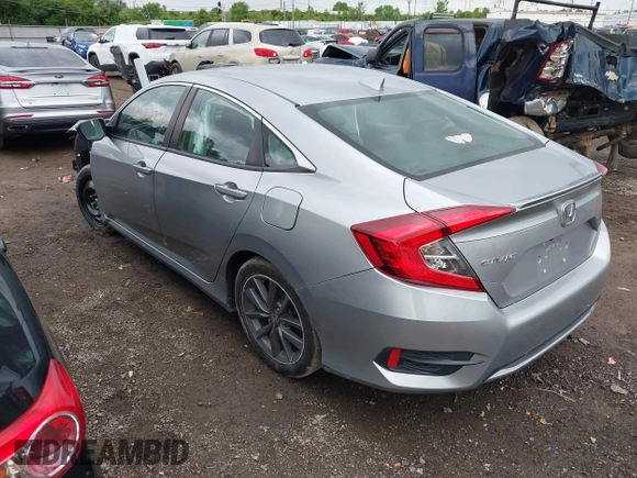 2019 Honda Civic EX-L z VIN 19XFC1F70KE000277, wystawiony jako IAAI lot #42322930 z przebiegiem 84 366 mil mil oraz . Historia ofert i sprzedaży dostępna na DreamBid. Obrazek 3.