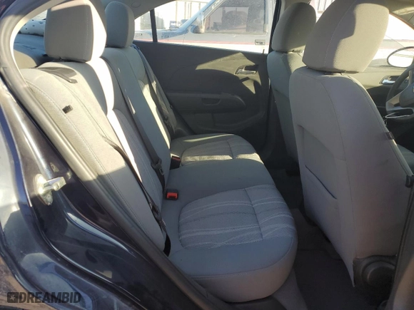 2015 Chevrolet Sonic LT with VIN 1G1JC5SH9F4143728, listed as a Copart auction lot 45989585 with 173,722 mi miles and Salvage Title. Bid and sale history available at carsss.com. Image 10.