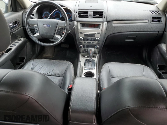 2012 Ford Fusion SEL with VIN 3FAHP0JG3CR357497, listed as a Copart auction lot 53623375 with 110,776 mi miles and Salvage Title. Bid and sale history available at carsss.com. Image 8.