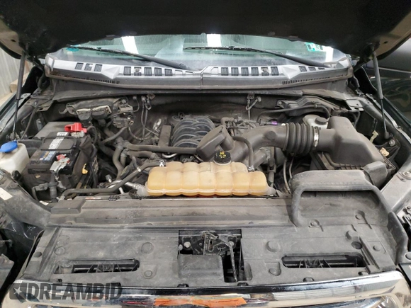 2016 Ford F-150 XLT with VIN 1FTFX1EF6GFB52185, listed as a Copart auction lot 49766145 with 104,921 mi miles and Salvage Title. Bid and sale history available at carsss.com. Image 11.