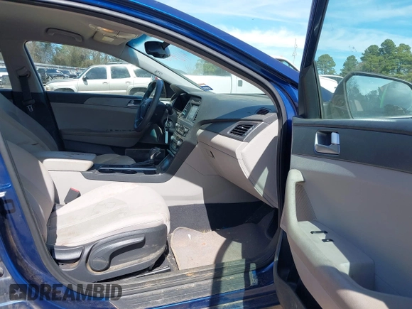 2016 Hyundai Sonata SE with VIN 5NPE24AF0GH322547, listed as a IAAI auction lot 41681669 with 132,345 mi miles and . Bid and sale history available at DreamBid. Image 5.
