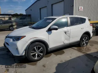 2018 Toyota RAV4 XLE with VIN 2T3WFREV0JW485206, listed as a Copart auction lot 55444535 with 94,799 mi miles and Salvage title. Bid and sale history available at DreamBid. Image 1.