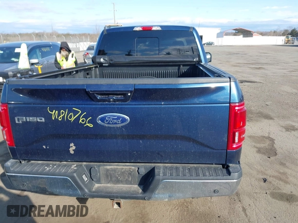 2015 Ford F-150 XL with VIN 1FTEX1CP8FKE22336, listed as a IAAI auction lot 41810766 with 124,354 mi miles and . Bid and sale history available at DreamBid. Image 16.
