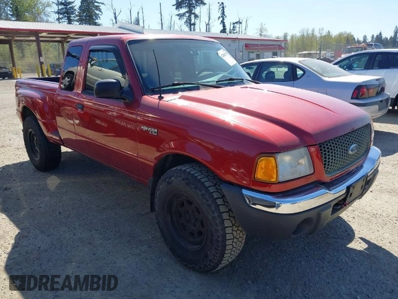 2001 Ford Ranger XL Fleet with VIN 1FTZR15E51PA28442, listed as a IAAI auction lot 42082931 with 167,209 mi miles. Bid and sale history available at carsss.com. Image 1.