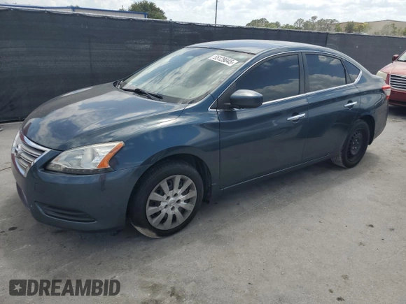 2013 Nissan Sentra FE+ S with VIN 3N1AB7AP1DL562777, listed as a Copart auction lot 55129045 with 194,017 mi miles and Clean Title. Bid and sale history available at DreamBid. Image 1.