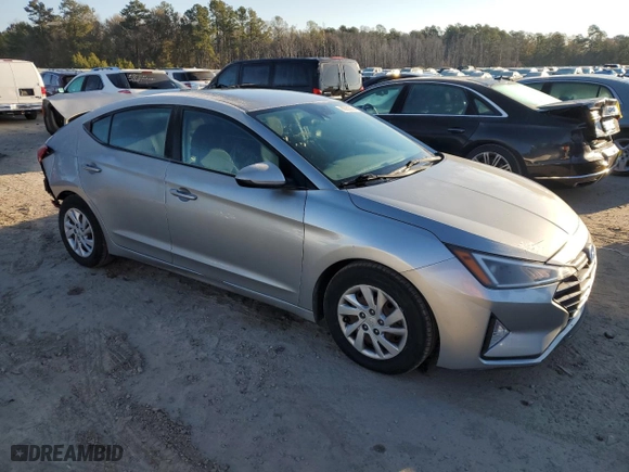 2020 Hyundai Elantra SE with VIN 5NPD74LF3LH595910, listed as a Copart auction lot 88266225 with 46,451 mi miles and Salvage Title. Bid and sale history available at carsss.com. Image 4.