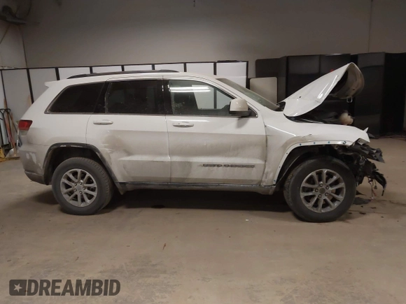 2021 Jeep Grand Cherokee Laredo X with VIN 1C4RJFAG1MC524314, listed as a IAAI auction lot 41379319 with 42,642 mi miles and . Bid and sale history available at DreamBid. Image 12.