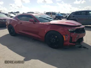 2021 Chevrolet Camaro 1LT with VIN 1G1FB1RSXM0113323, listed as a Copart auction lot 54583715 with 39,544 mi miles and Salvage title. Bid and sale history available at DreamBid. Image 4.