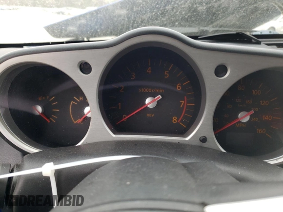 2005 Nissan 350Z Touring with VIN JN1AZ34D85M609834, listed as a Copart auction lot 44757365 with Not Provided miles and Salvage Title. Bid and sale history available at carsss.com. Image 9.
