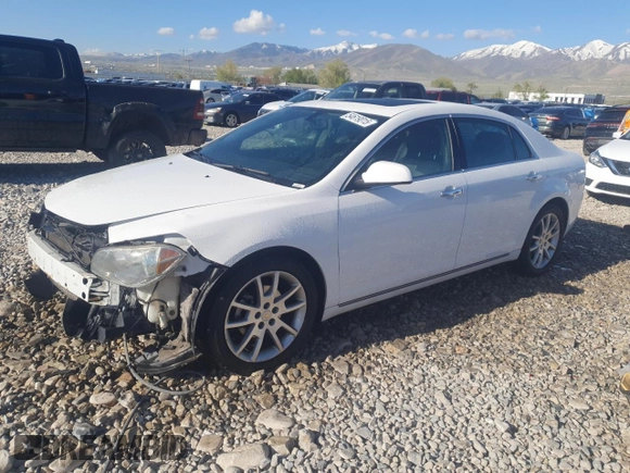 2012 Chevrolet Malibu LTZ with VIN 1G1ZG5E7XCF122655, listed as a Copart auction lot 54619015 with 164,118 mi miles and Salvage Title. Bid and sale history available at DreamBid. Image 1.